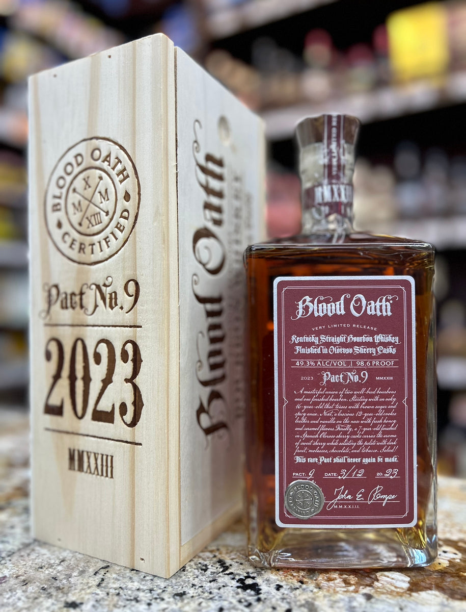 Blood Oath Pact No. 9 Kentucky Straight Bourbon Whiskey: Buy Now