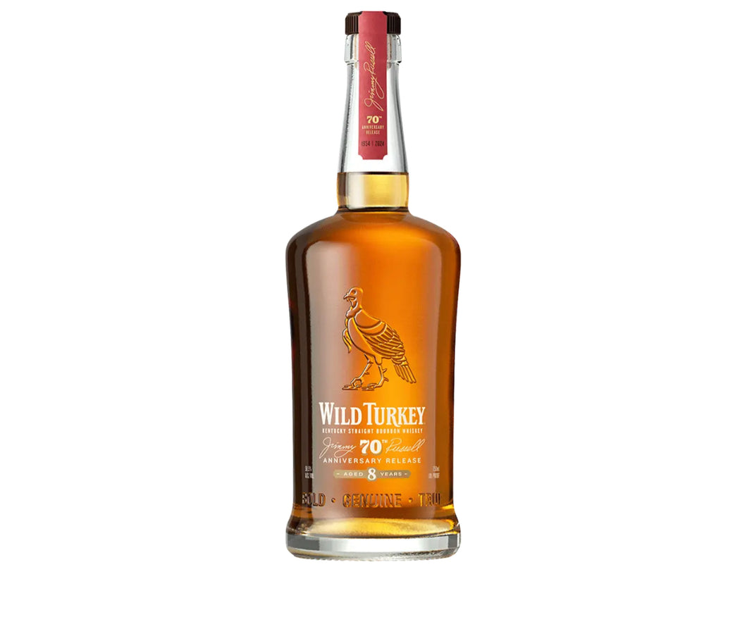 Wild Turkey Jimmy Russell's 70th Anniversary 8YO Bourbon
750ml