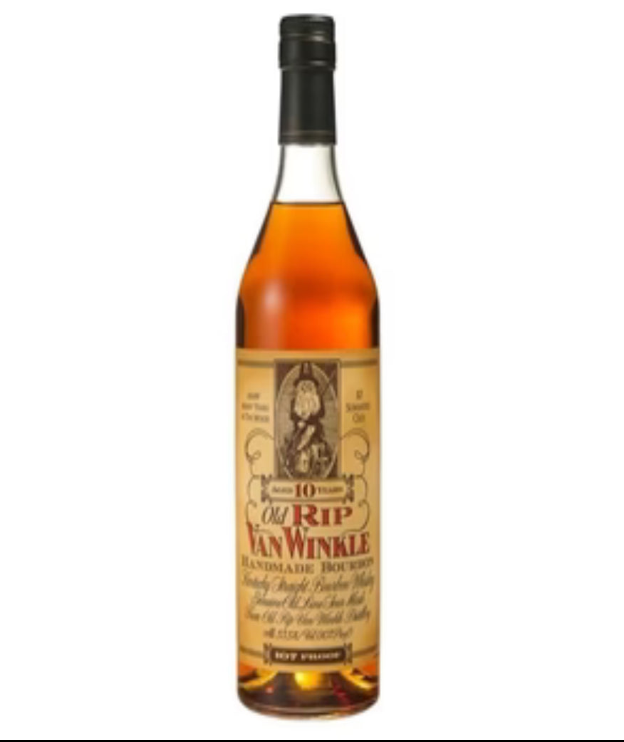 Pappy Van Winkle
Old Rip Van Winkle Handmade 10 Year Old Kentucky Straight Bourbon Whiskey