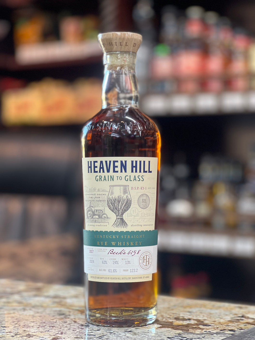 Heaven Hill
Grain to Glass Straight Rye Whiskey