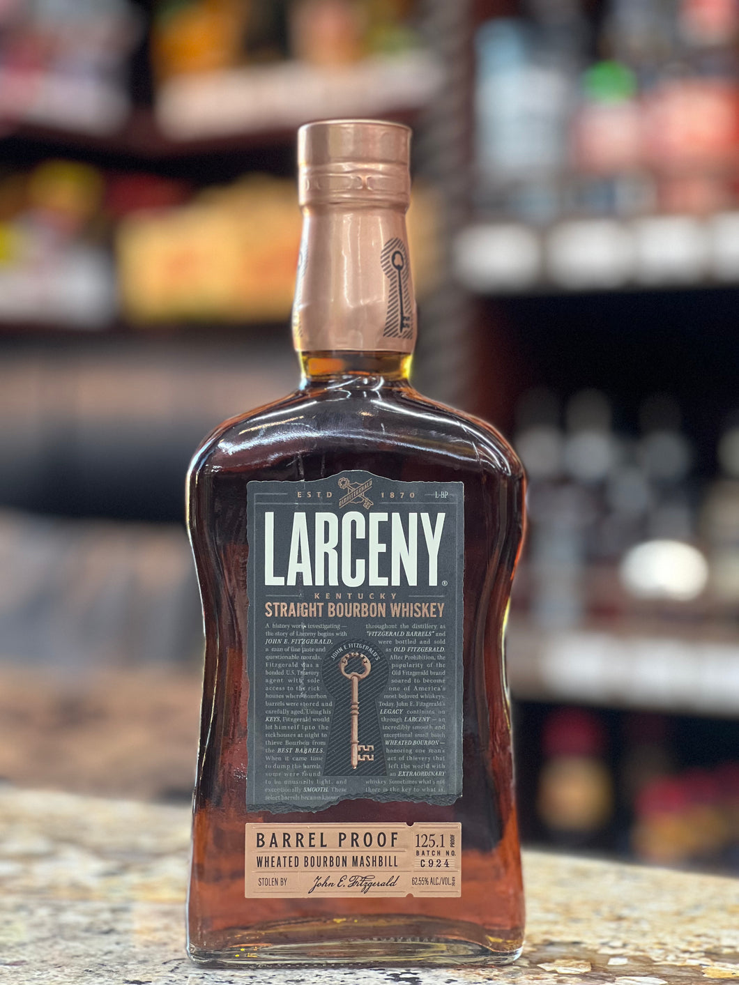 LARCENY BARREL PROOF BATCH C924 750ML