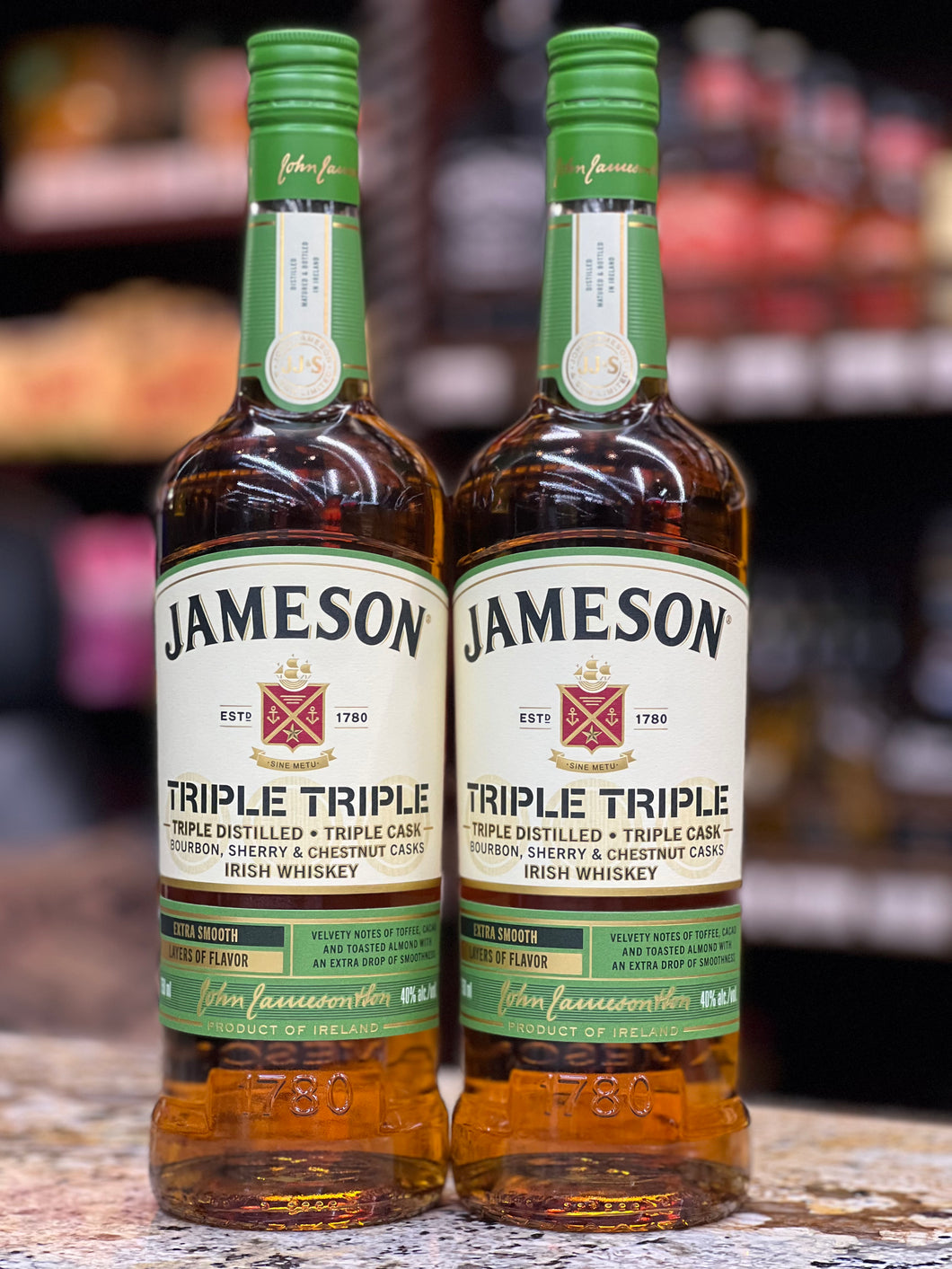 Jameson Triple Triple , Triple distilled , tripled cask